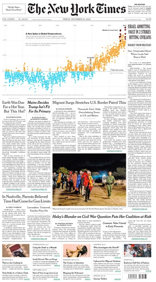 The New York Times - 29 December 2023